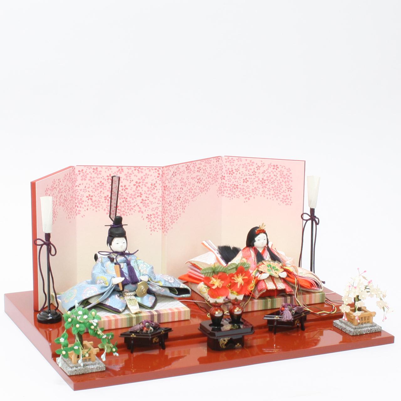 コンパクト親王飾り
桜満開